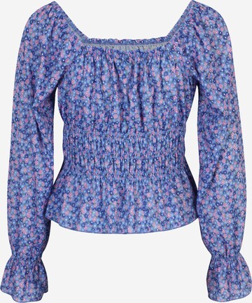 Pieces Petite Blouse 'GWENO' in Blue