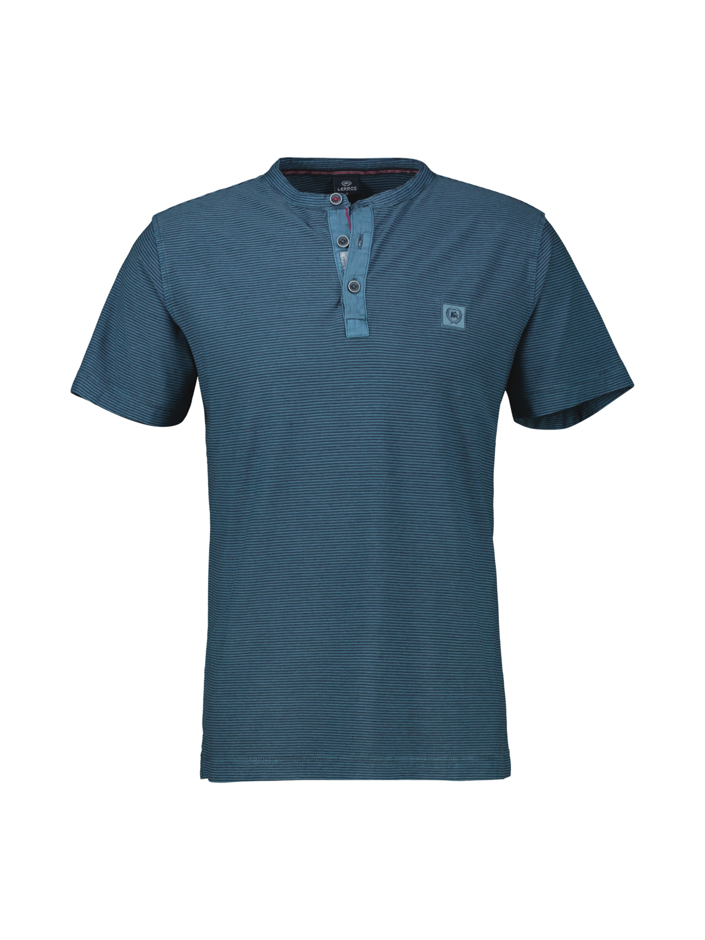 T-Shirt LERROS en bleu : devant