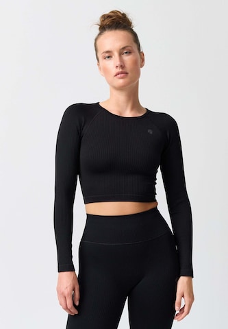 OCEANSAPART Shirt 'Trixy' in Black: front