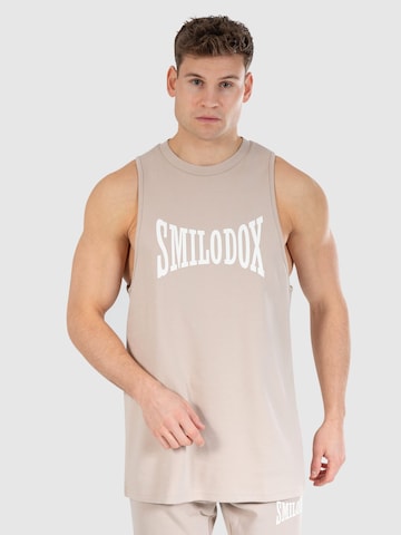 Smilodox Shirt 'Classic Pro' in Braun: predná strana