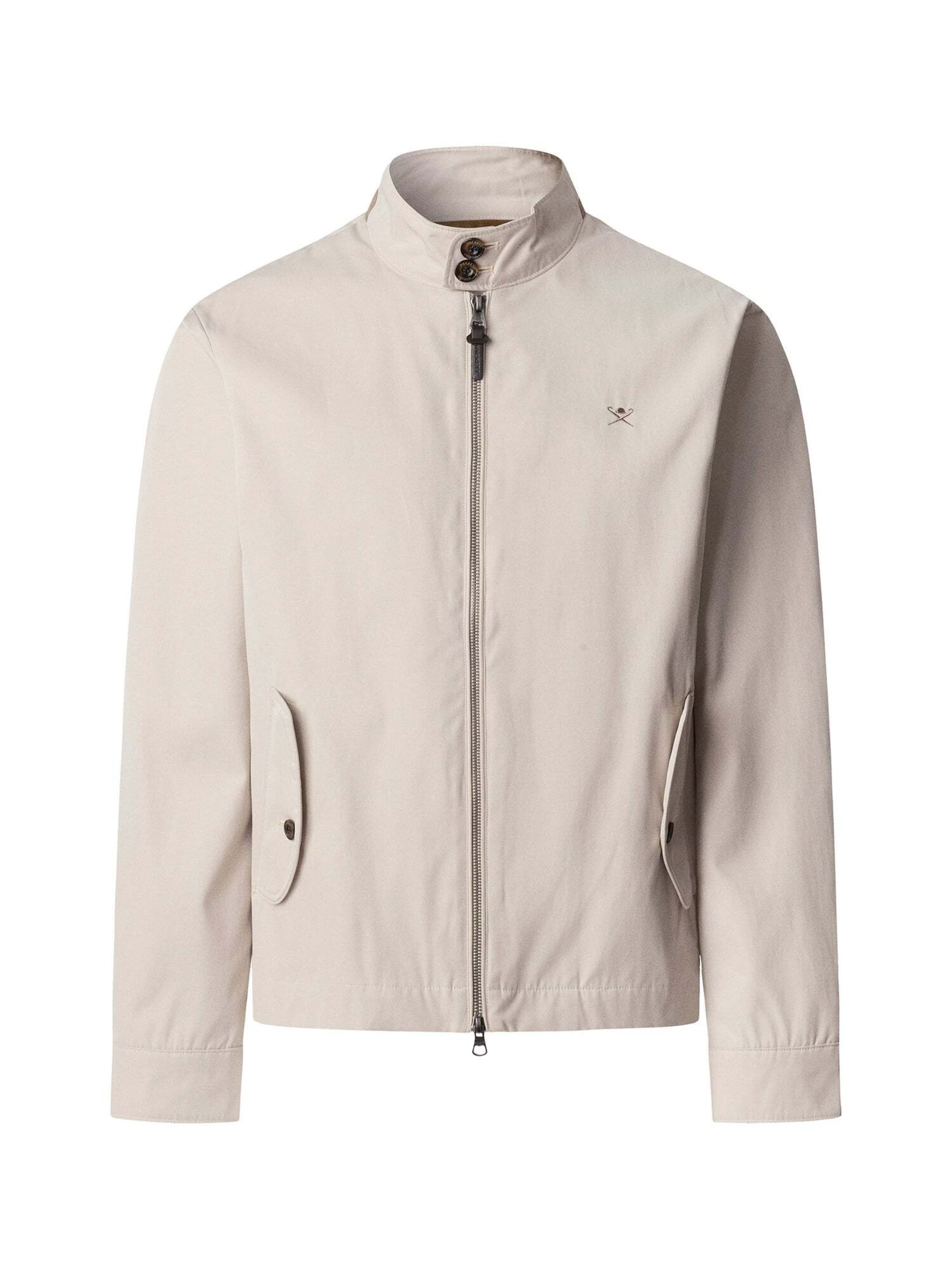 Hackett London Veste mi-saison 'Harrington' en crème, Vue avec produit