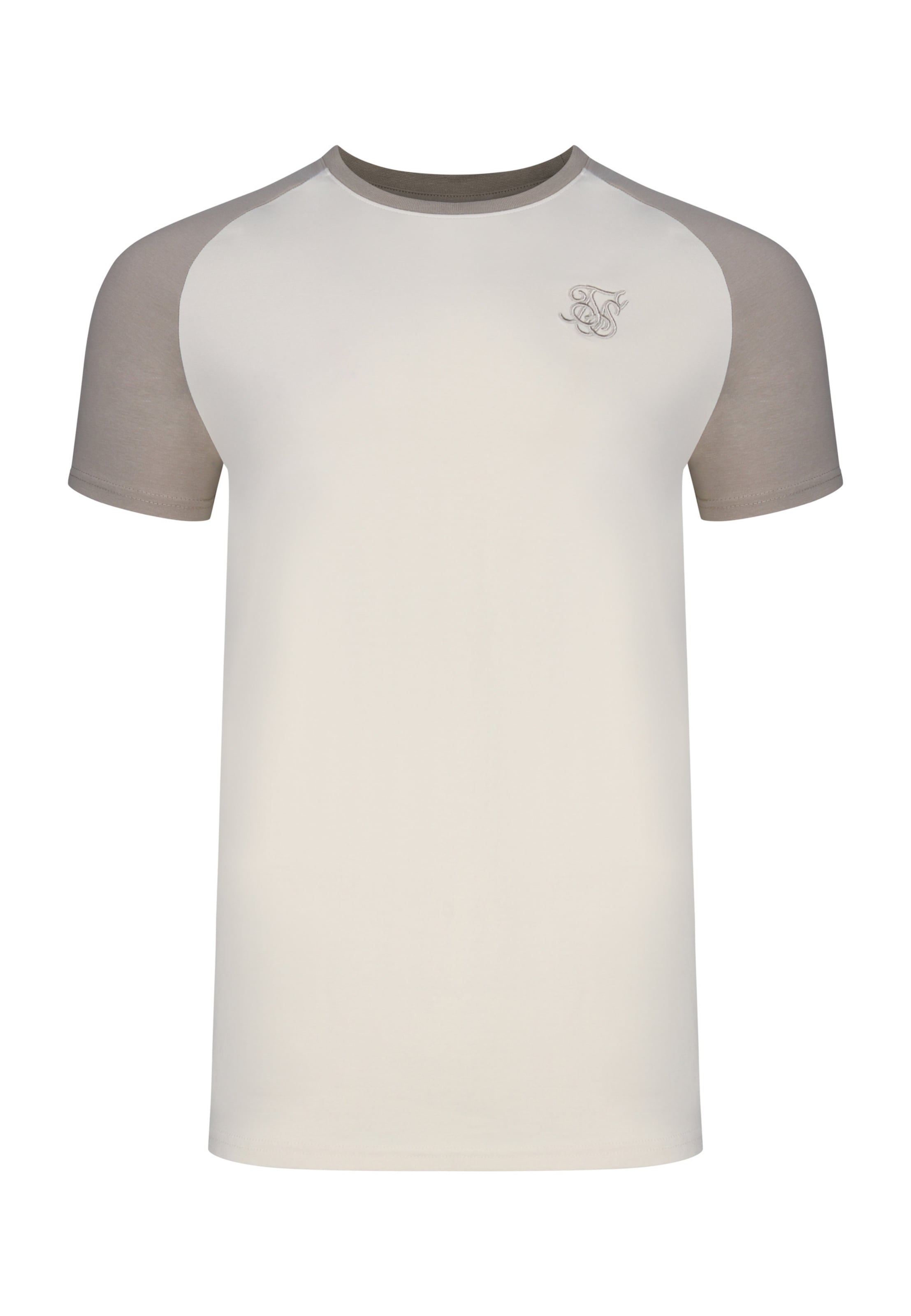 SikSilk - Camiseta en beige: frente