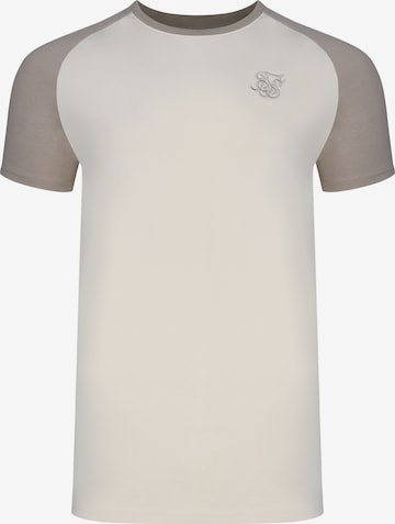 SikSilk Koszulka w kolorze beżowy: przód