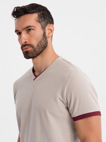 Ombre Shirt‌‌‌‌‌‌ in Grau: Vorderseite