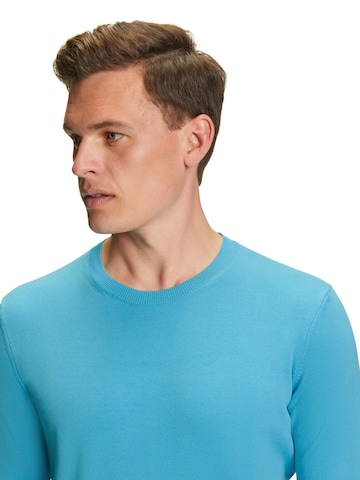 FALKE Pullover 'Cotton Knit'‌‌‌‌‌‌‌ in Blau
