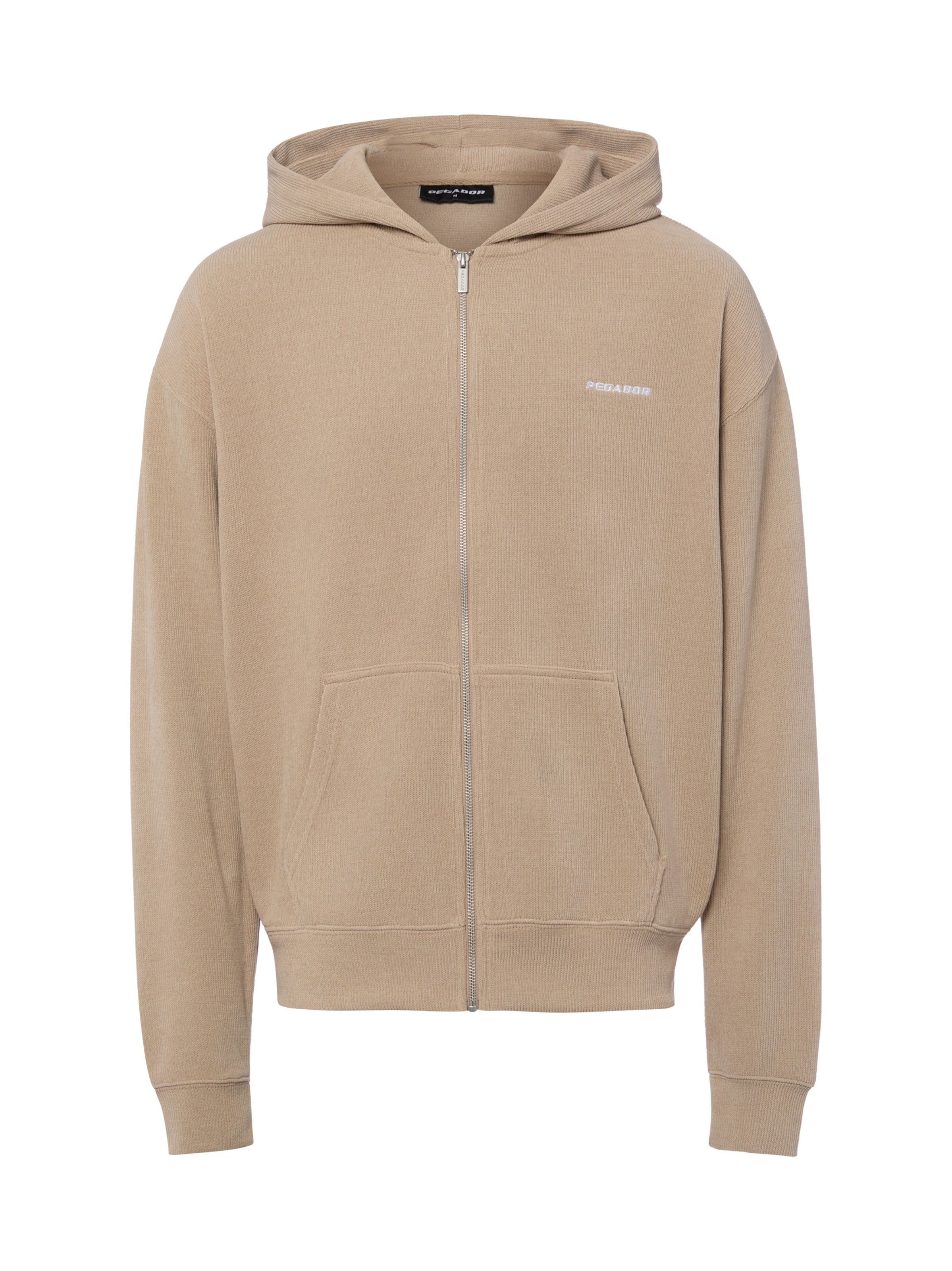 Pegador Zip-Up Hoodie 'Mezzano' in S in Beige, Item view