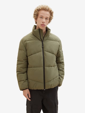 TOM TAILOR DENIM Between-season jacket in Green