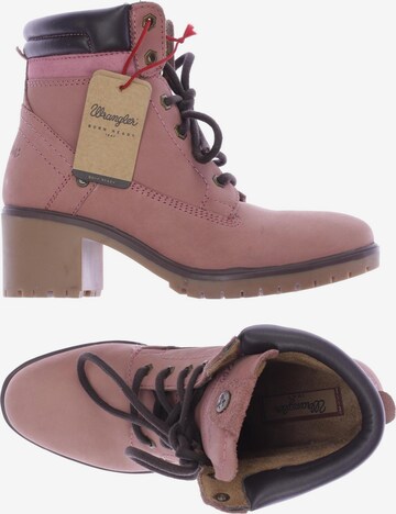 WRANGLER Stiefelette 39 in Pink: predná strana