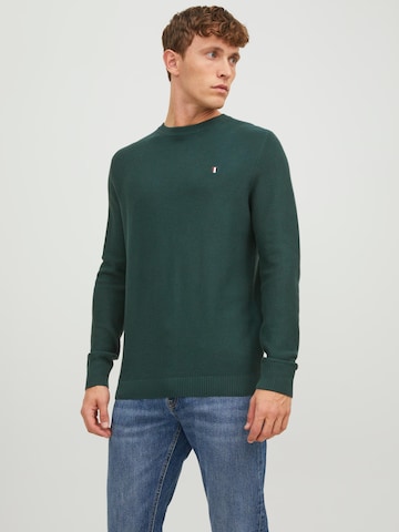 JACK & JONES Sweater 'BLUROY' in Green: front