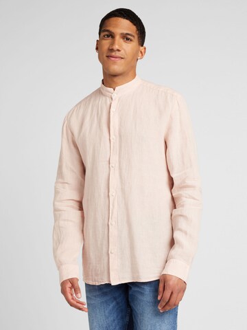 HUGO Regular fit Skjorta 'Elvory' i rosa: framsida