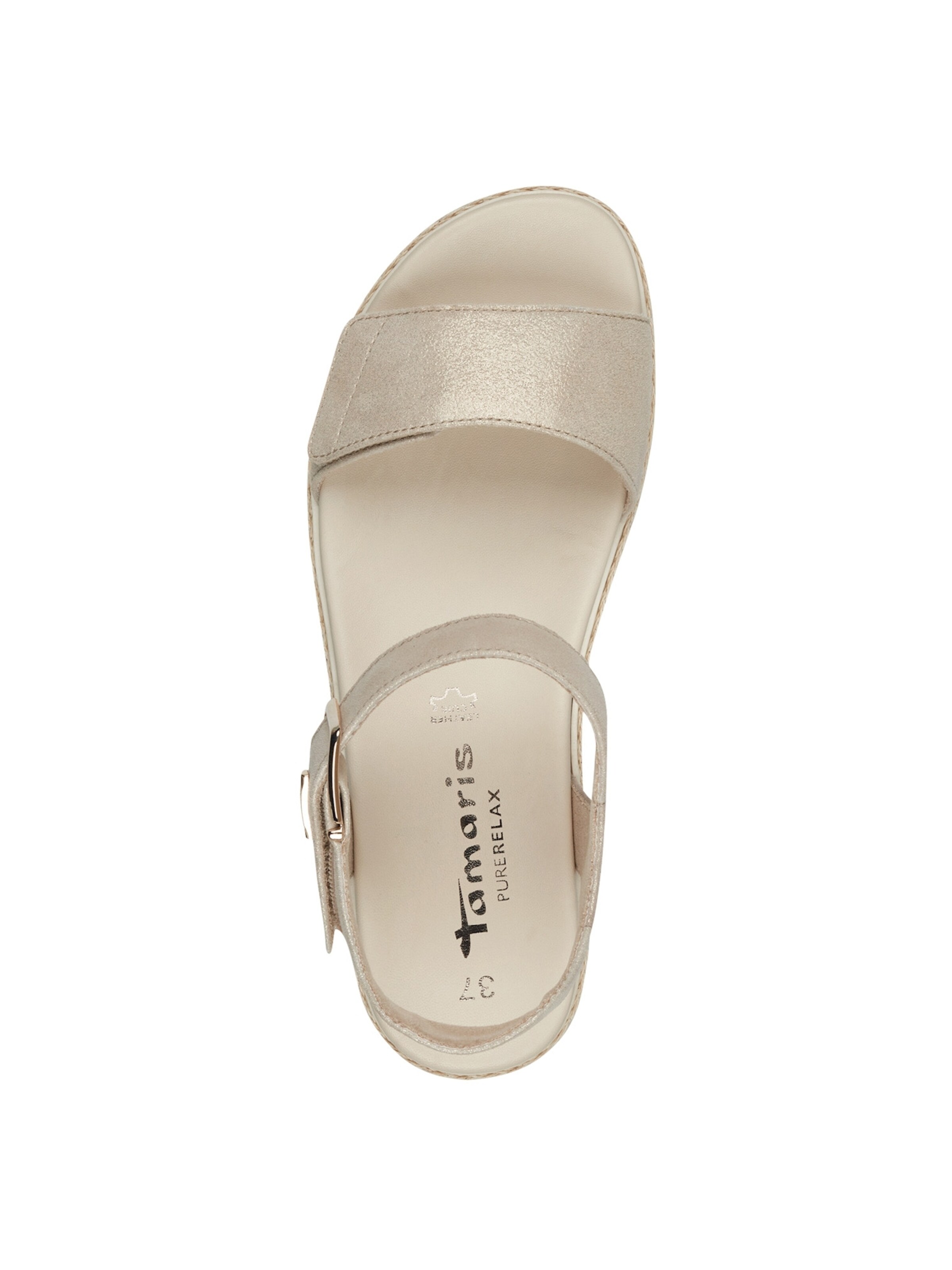 Sandales Tamaris en beige