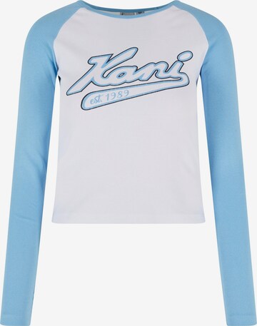 T-shirt Karl Kani en blanc : devant