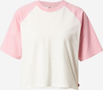 rožinė LEVI'S ® Marškinėliai 'Levi's® Women's Throwback Baseball Tee': priekis