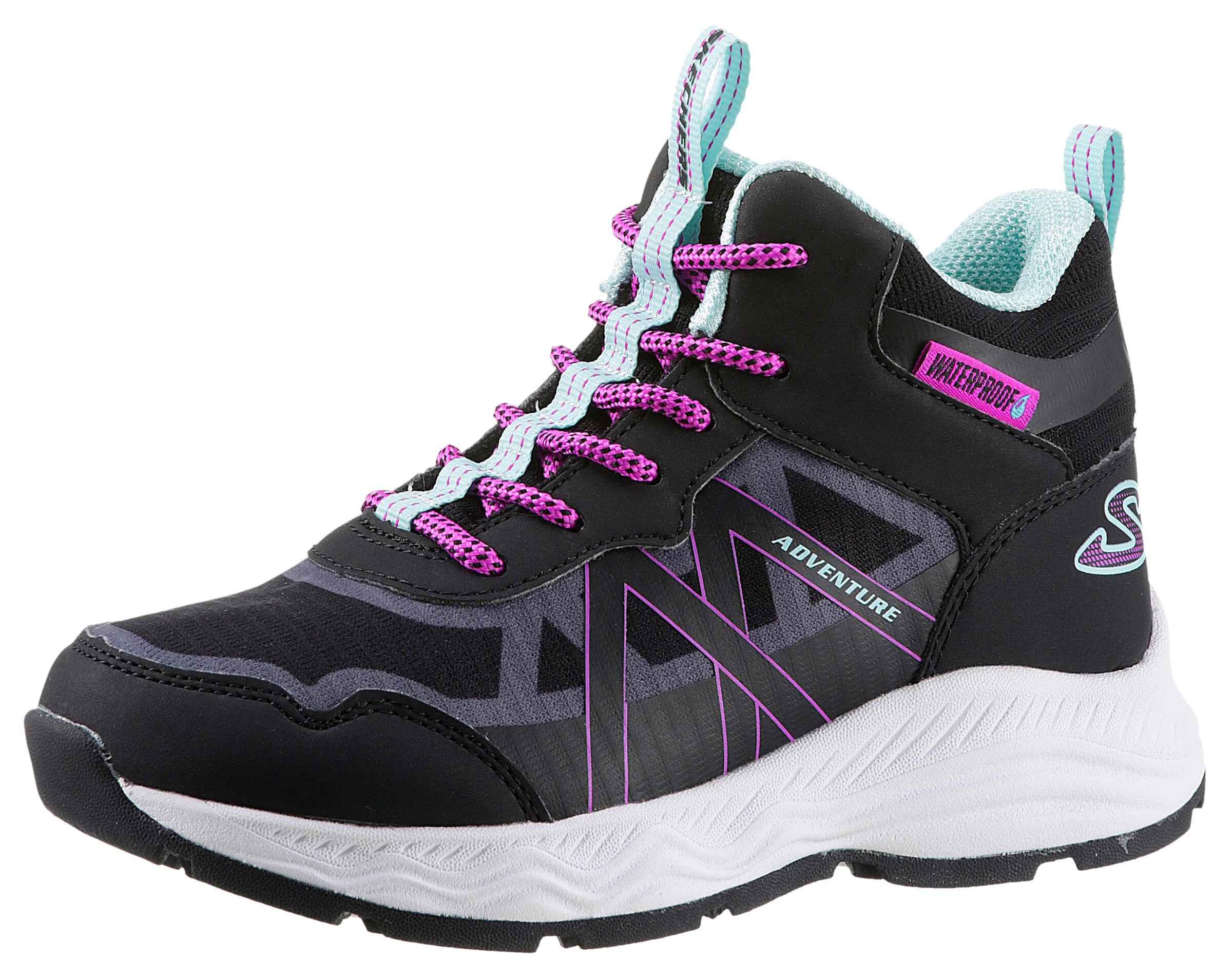 Skechers Kids Boots in Schwarz: Vorderseite