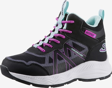 Skechers Kids Boots in Schwarz: predná strana