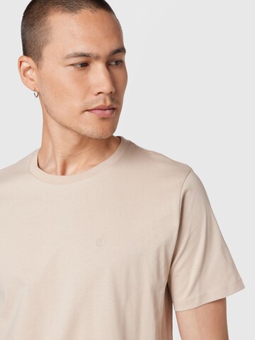 Rotholz T-Shirt in Beige