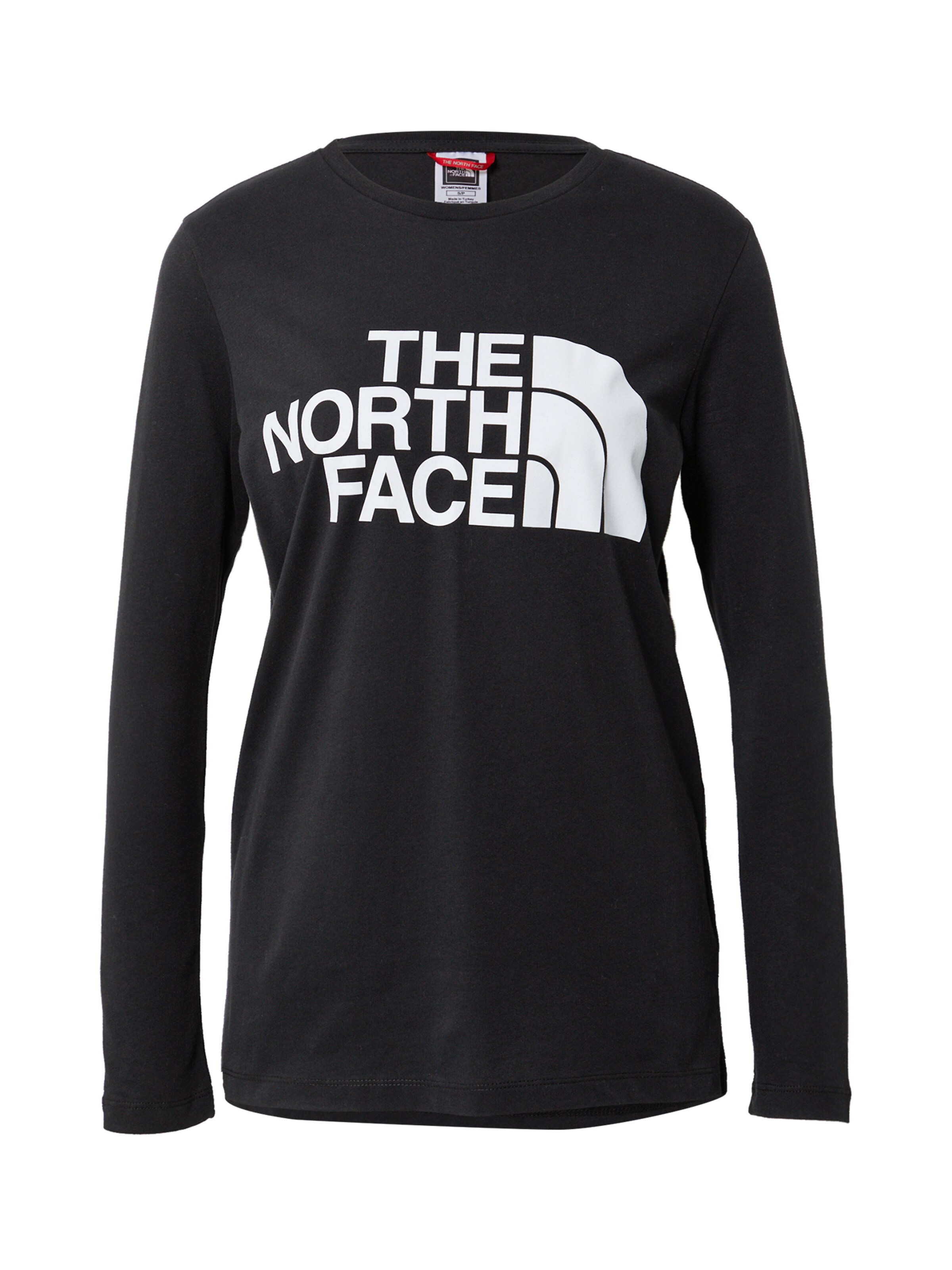 THE NORTH FACE Shirt in schwarz / weiß, Produktansicht
