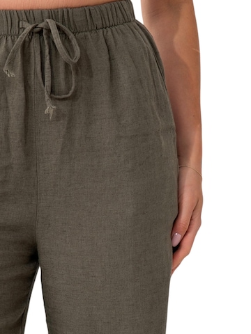 WENOR Wide Leg Hose 'SAIRA' in Grün