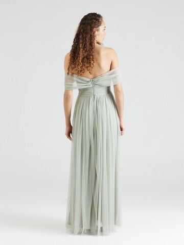 Maya Deluxe Evening Dress in Green