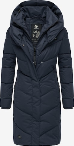 Ragwear Winter Coat 'Natalka' in Blue: front