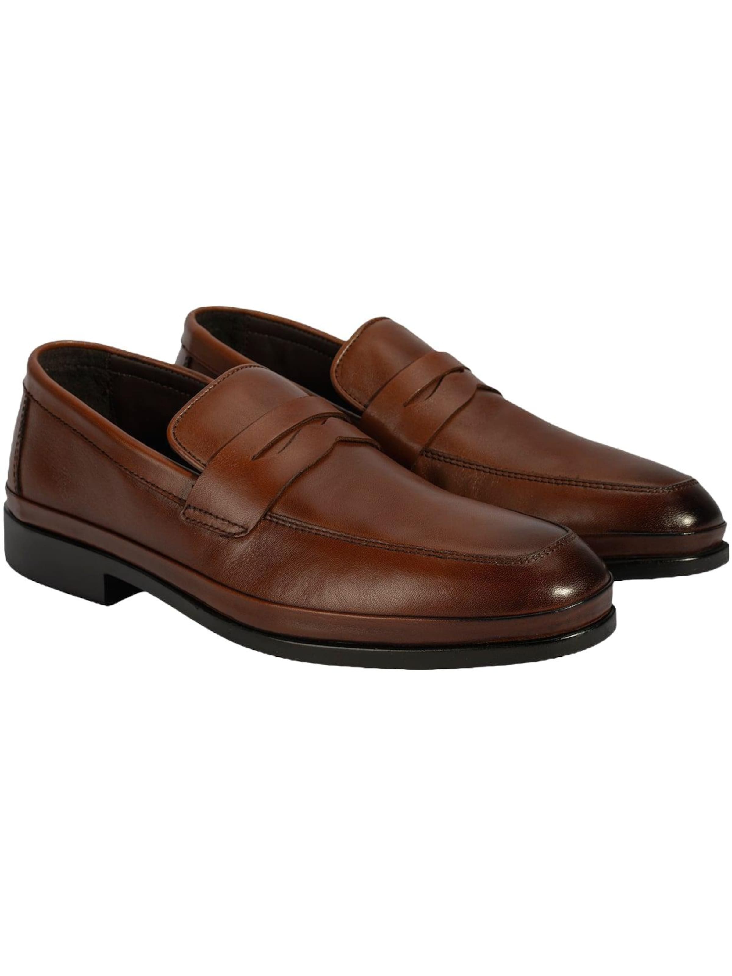 Desa Moccasin 'Slip-Ons' in Brown