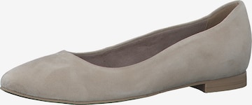 TAMARIS Ballet Flats in Grey: front