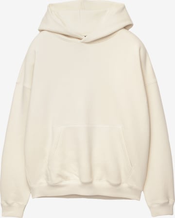 Felpa di Pull&Bear in bianco: frontale
