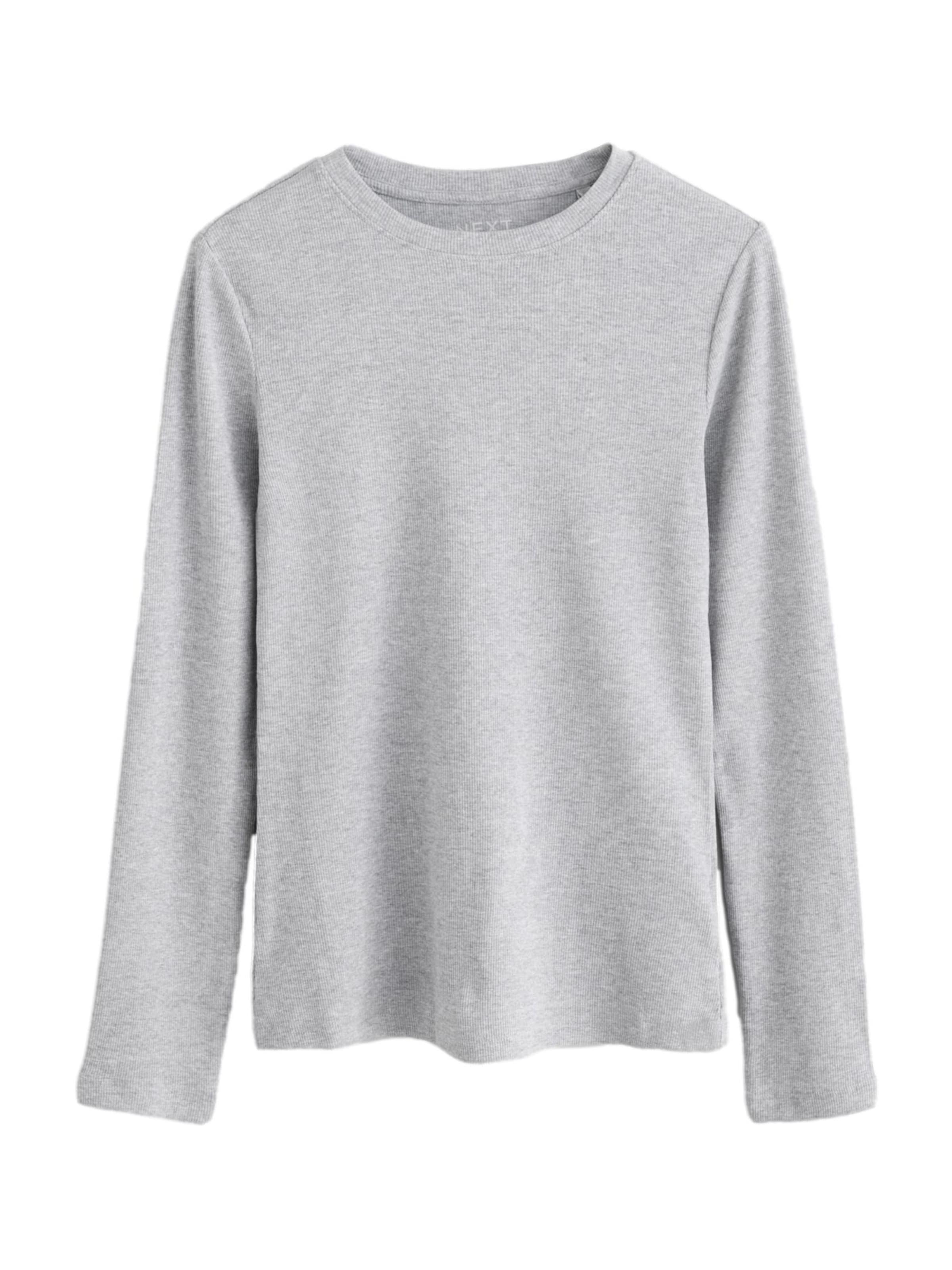 Next - Camisa em cinzento: frente