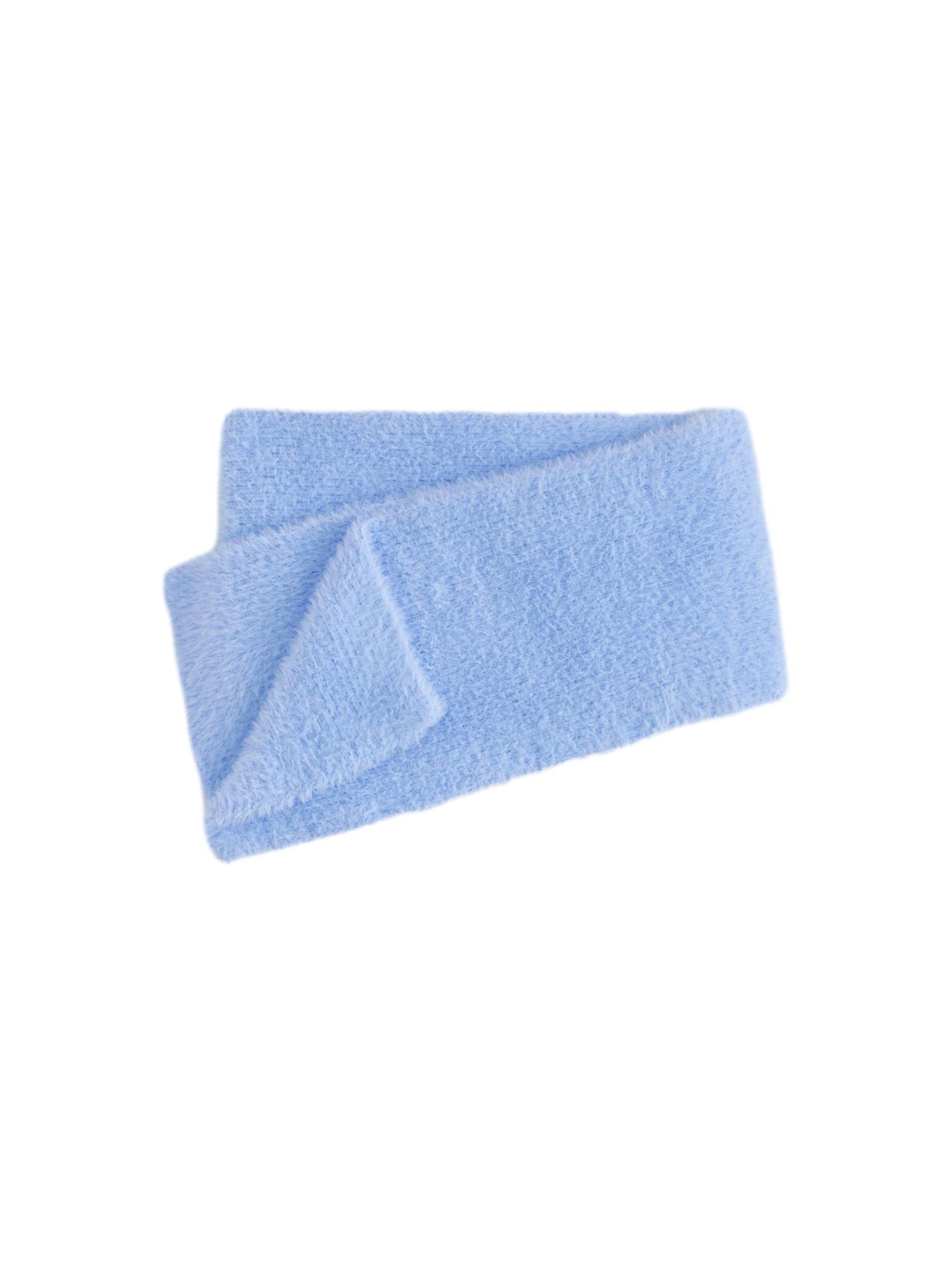 Next Schal in Blau: Vorderseite