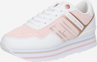 Sneaker bassa TOMMY HILFIGER di colore oro / rosa chiaro / bianco, Visualizzazione prodotti