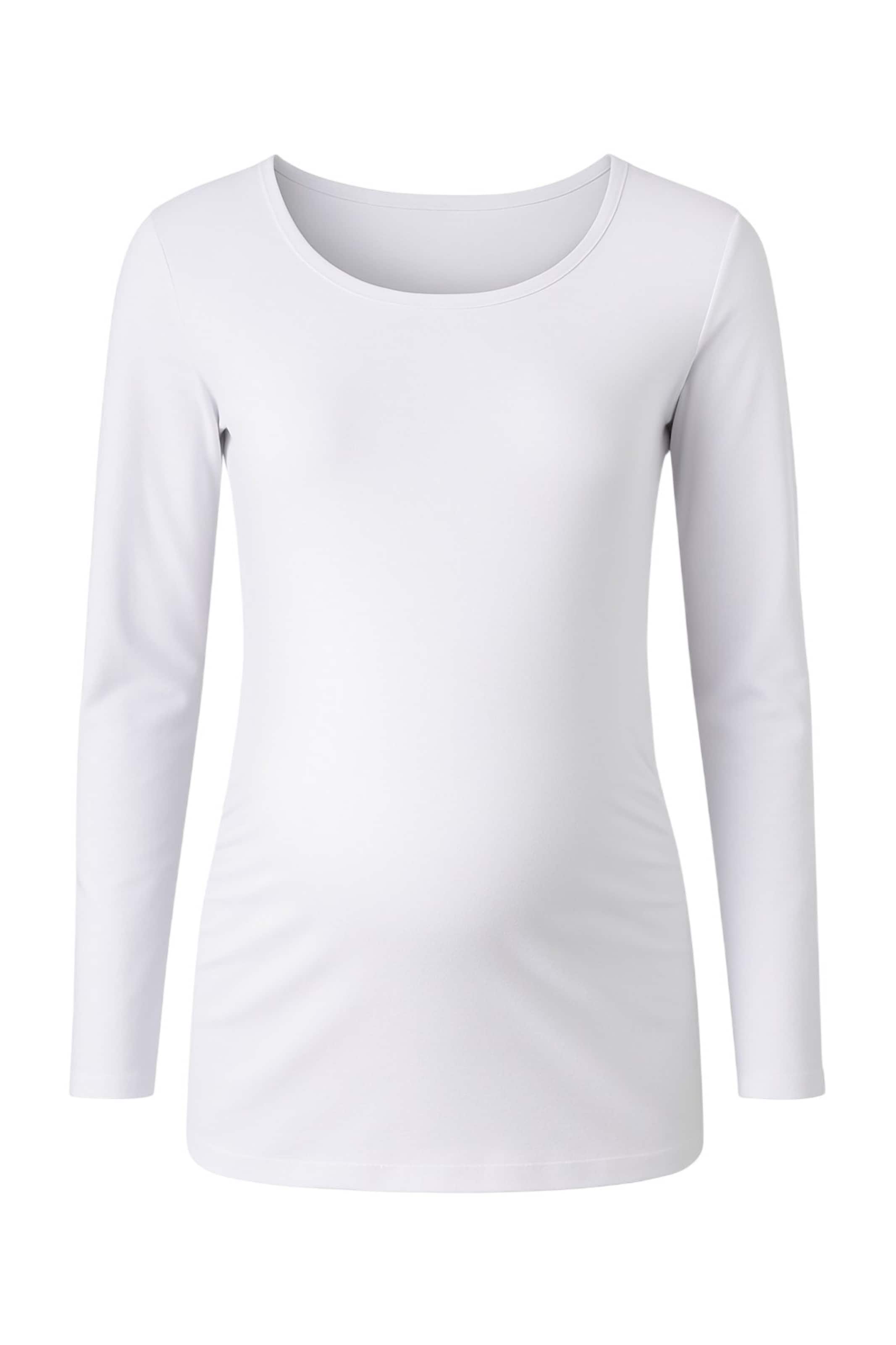 LYN MAMA Blouse in White: front