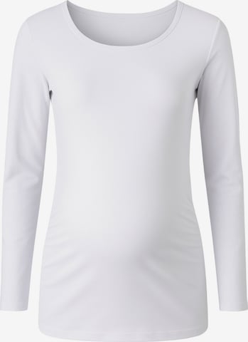 LYN MAMA Blouse in White: front
