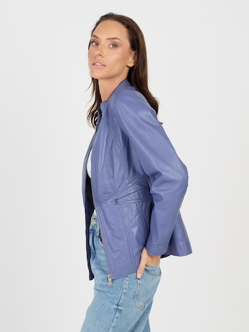 JCC Lederjacke in Blau