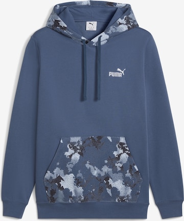 PUMA Athletic Sweatshirt in Blue: front
