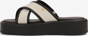 Mule Kazar en noir : devant