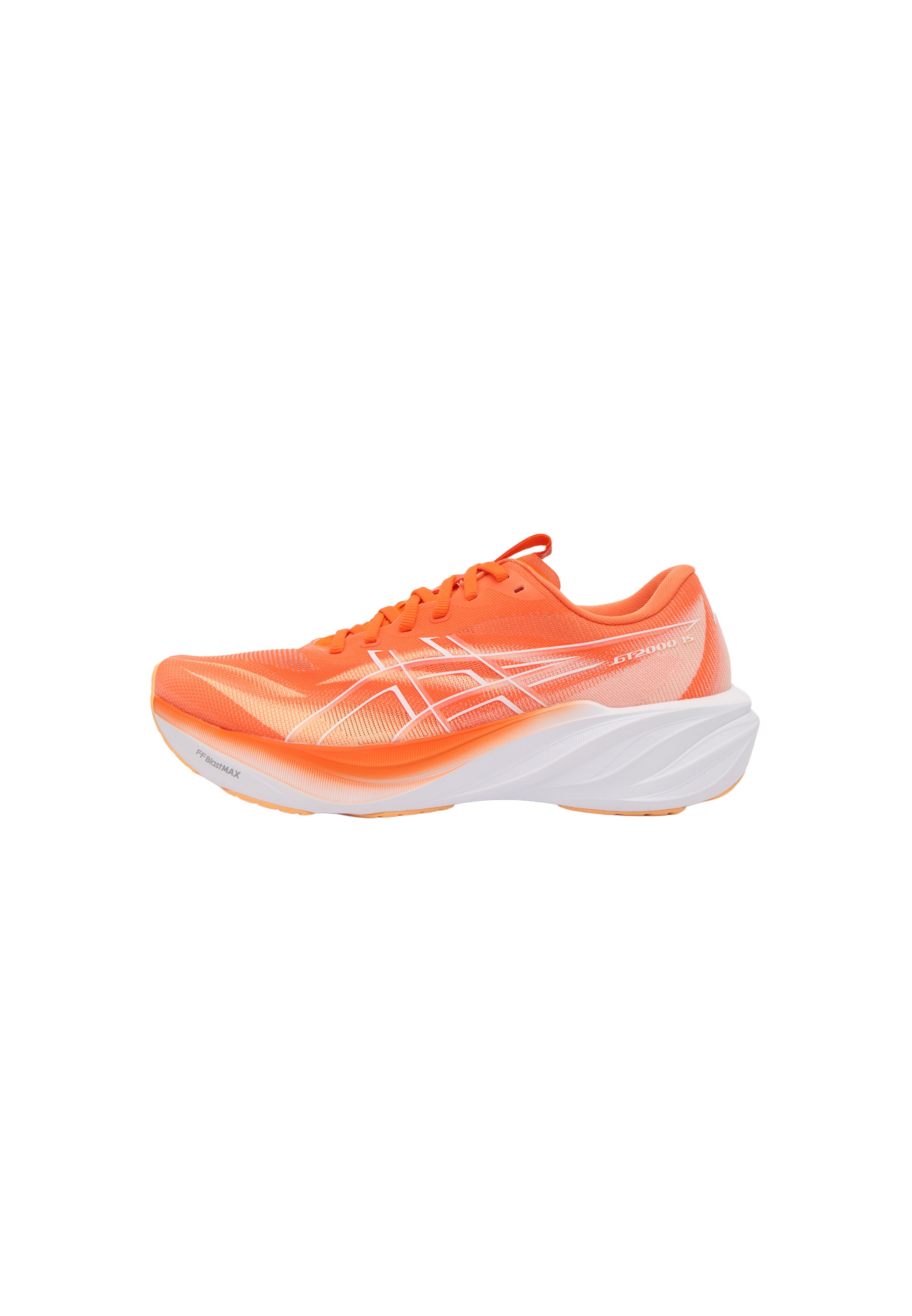 ASICS Skriešanas apavi 'GT-2000 15' pieejams 39, krāsa - krēmkrāsas / oranžs / balts, Preces skats