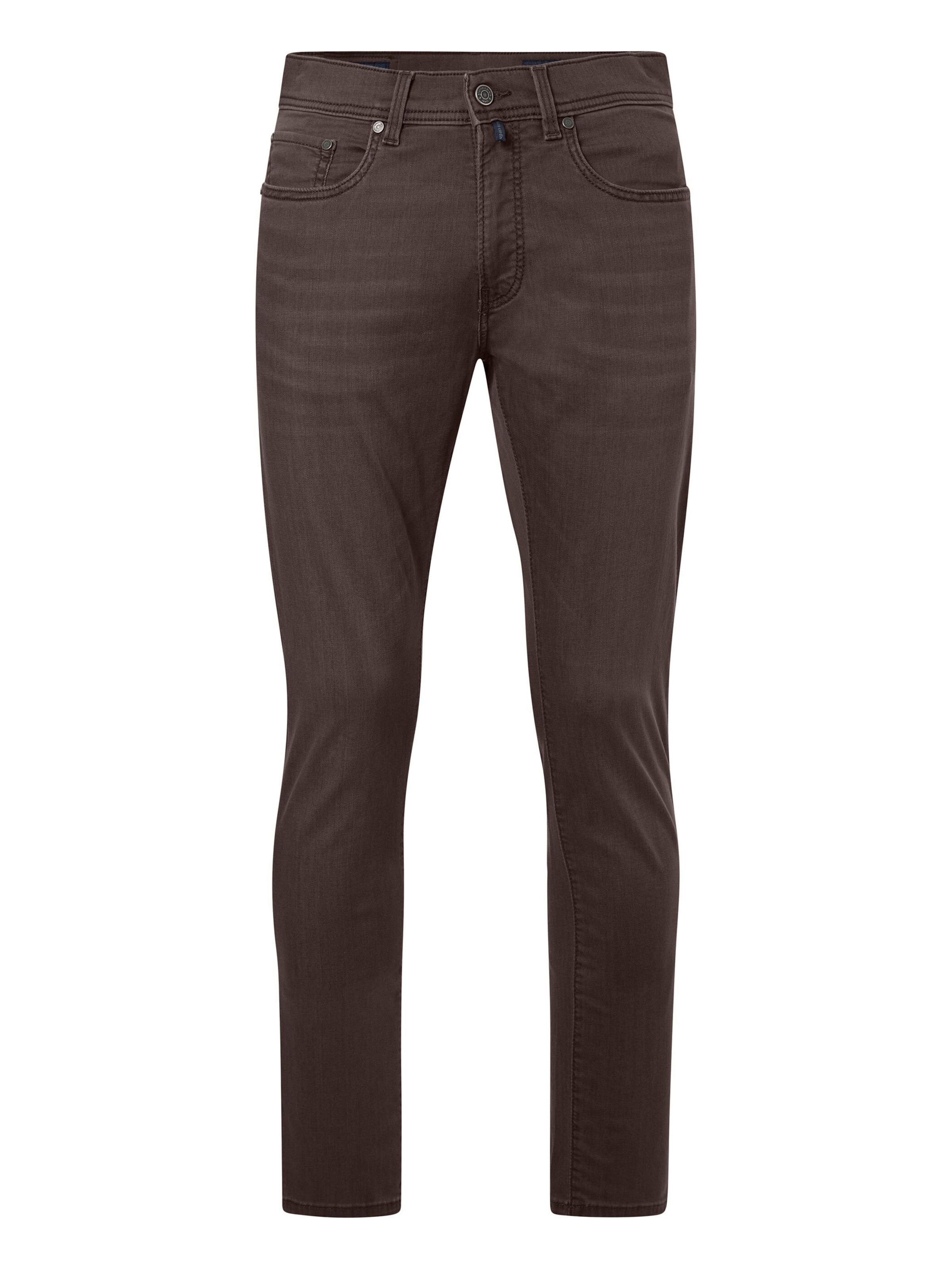 PIERRE CARDIN Regular Jeans 'Lyon' in Braun: Vorderseite