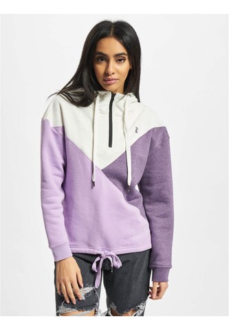 Just Rhyse Sweatshirt 'Sitka' in Lila: voorkant