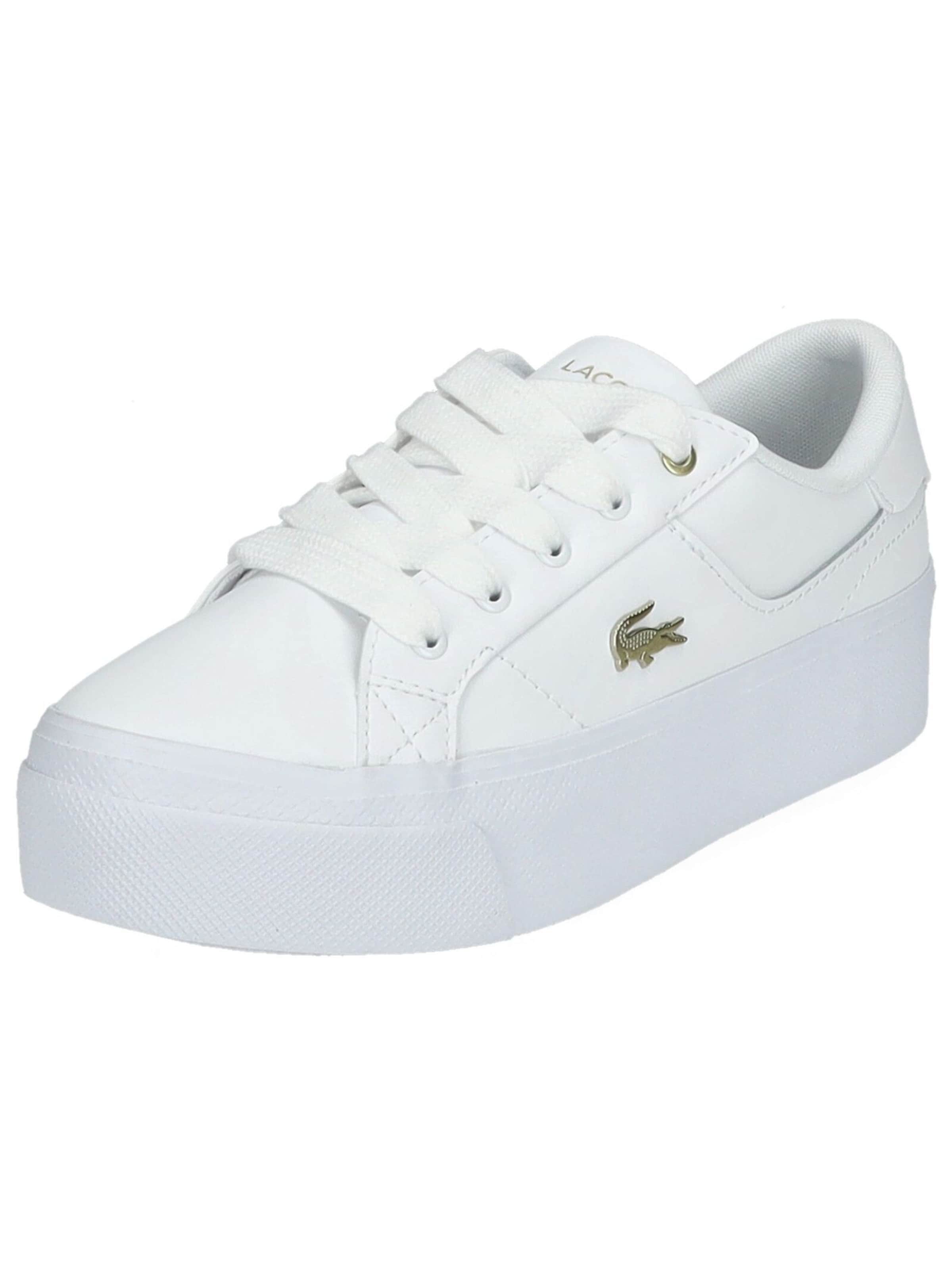 Baskets basses '47CFA0005' LACOSTE en blanc : devant