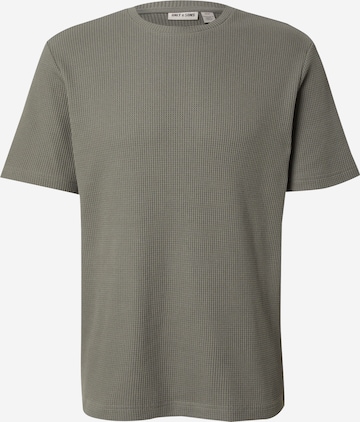 Only & Sons Shirt 'ONSTOBIE' in Grijs: voorkant