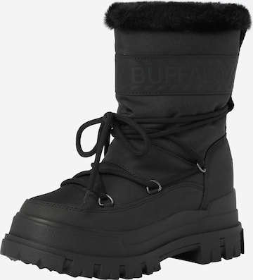 Boots da neve 'ASPHA BLIZZARD 2' di BUFFALO in nero: frontale