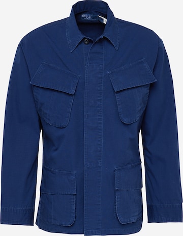 Polo Ralph LaurenPrijelazna jakna 'JUNGLE' - plava boja: prednji dio