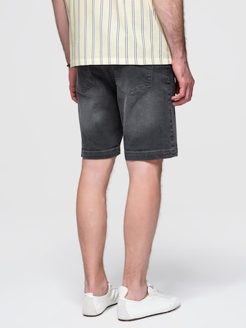 Ombre regular Jeans i grå