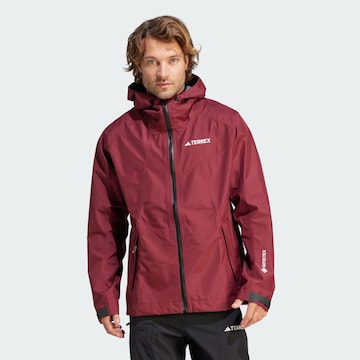 ADIDAS TERREX Outdoor jacket 'XPERIOR' in Red: front