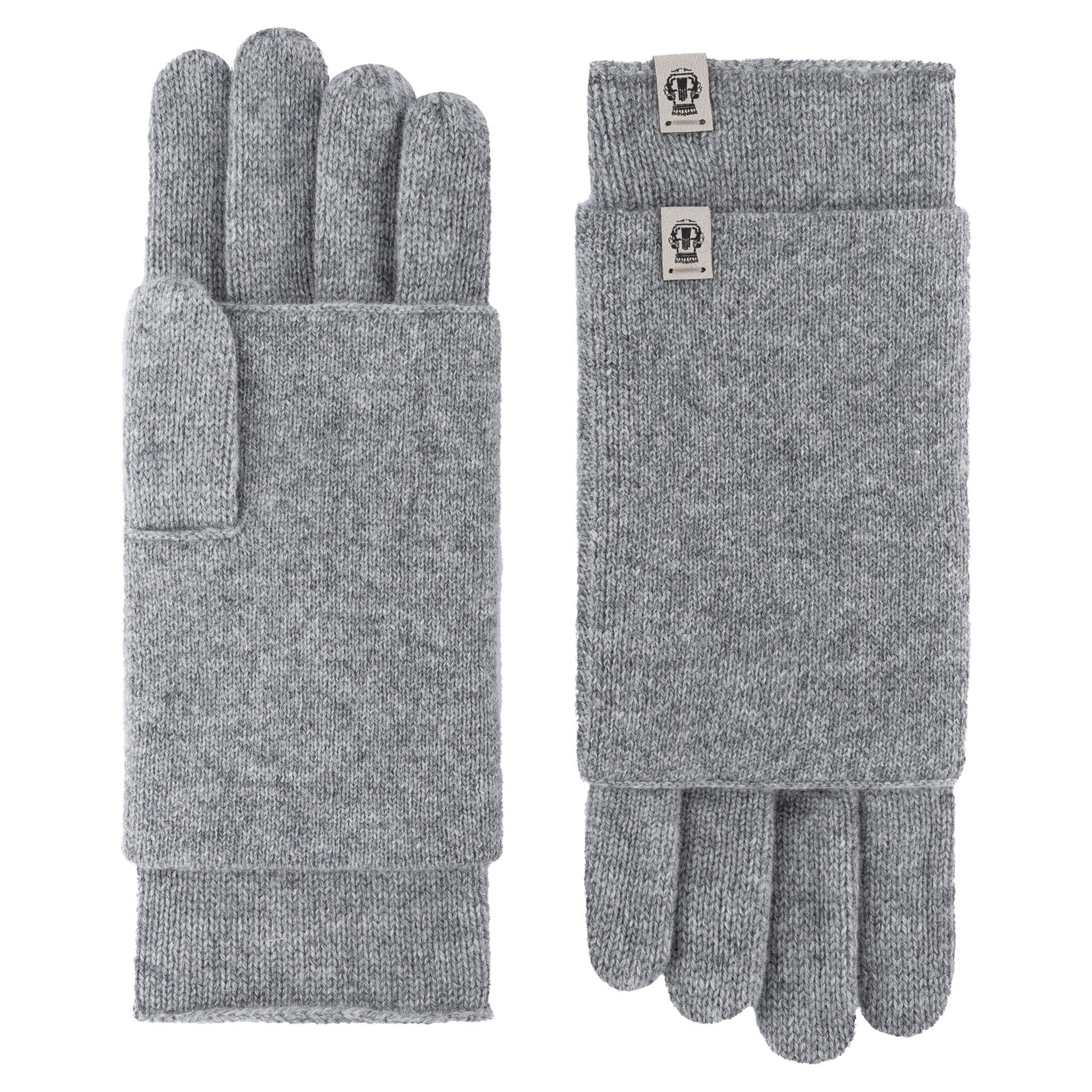 Roeckl Handwarmers 'WINTER DREAM' in Grijs: voorkant