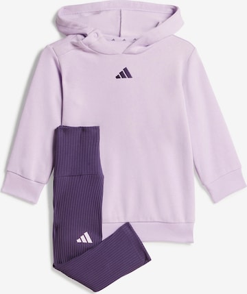 rožinė ADIDAS SPORTSWEAR Treniruočių kostiumas: priekis