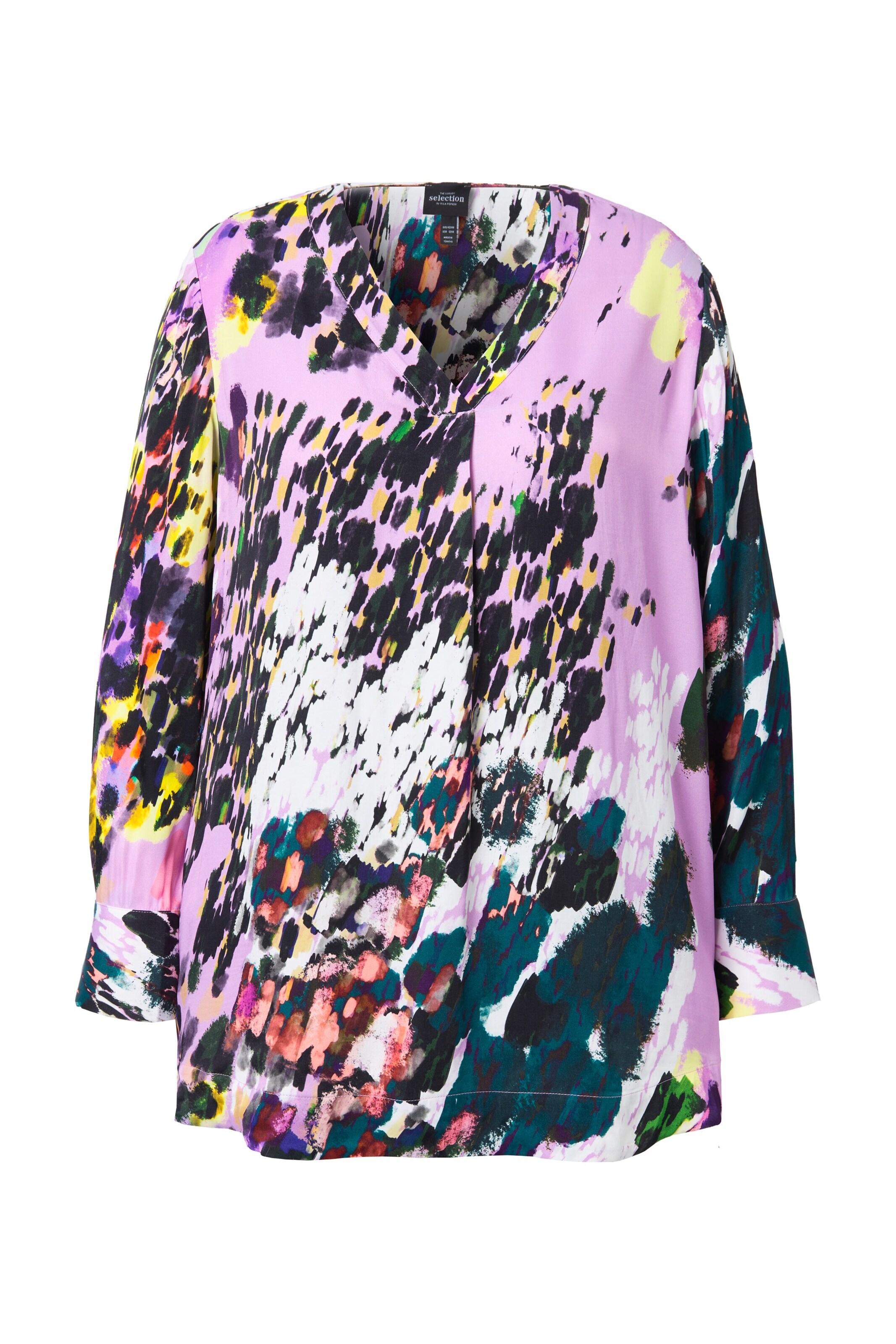 Ulla Popken Bluse in Mischfarben: Vorderseite