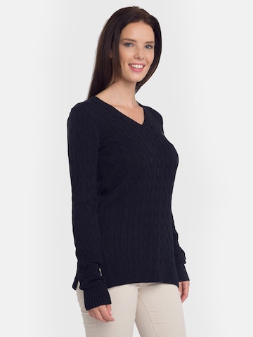 Pull-over Jacey Quinn en bleu : devant