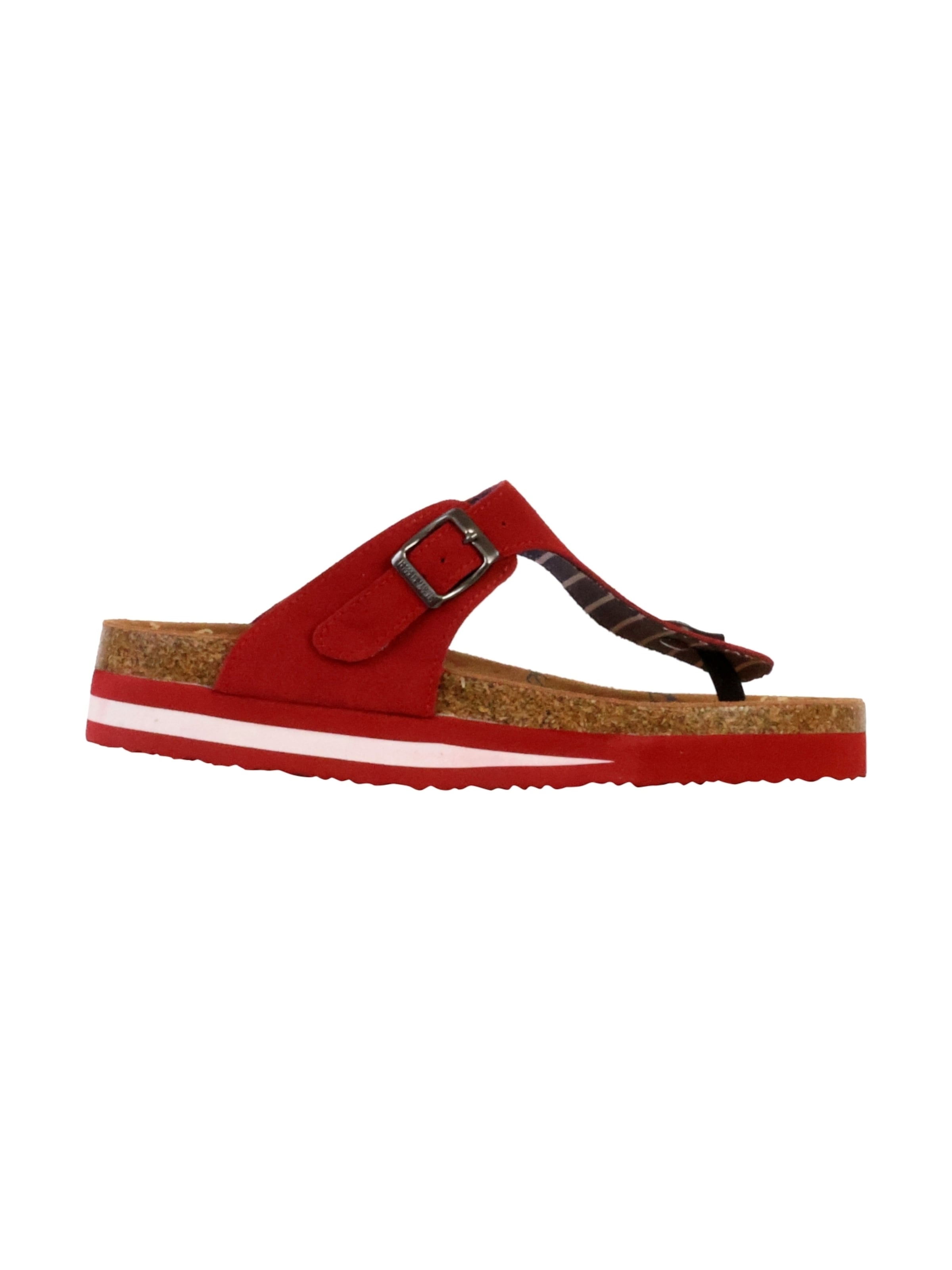Mule terre de marins en rouge