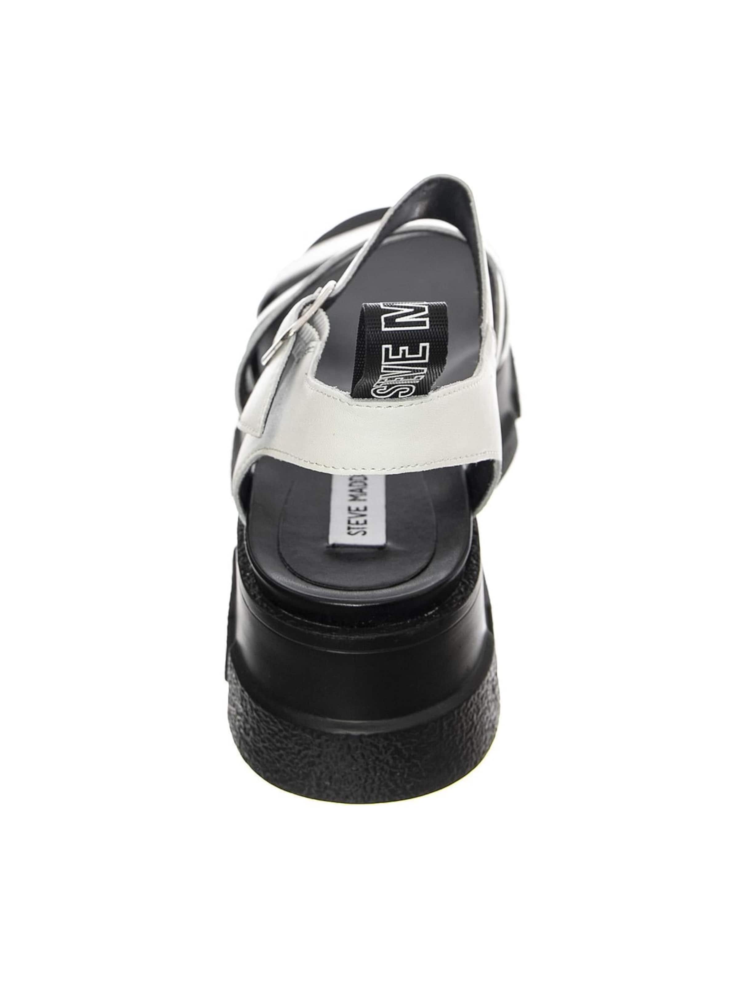 STEVE MADDEN Sandal 'W' Pioneer White Leat Sandals' in White